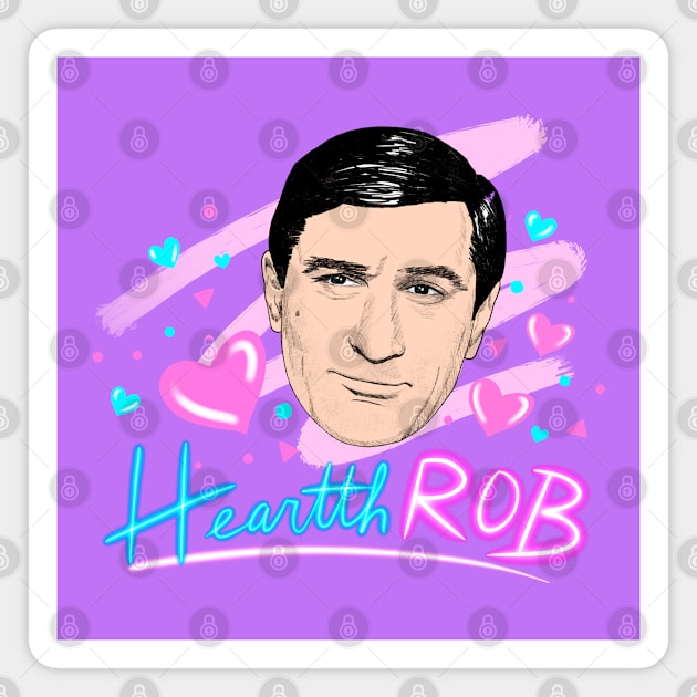 HeartthROB De Niro Magnet by kategabrielle